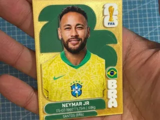 Figurita Neymar Panini mundial 2026