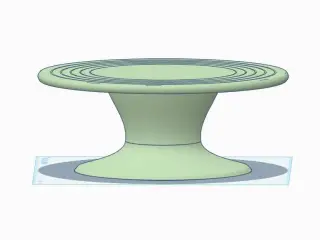 Rotating Cake Stand with 6001 bearing
