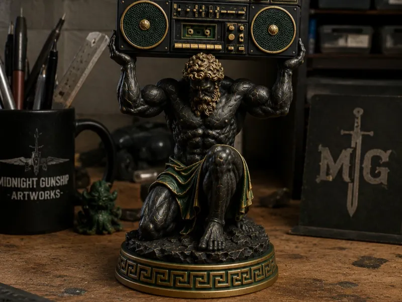 Soporte para Auriculares Boombox Atlas