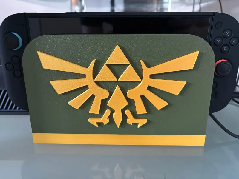Base para Switch 2 con diseño Zelda