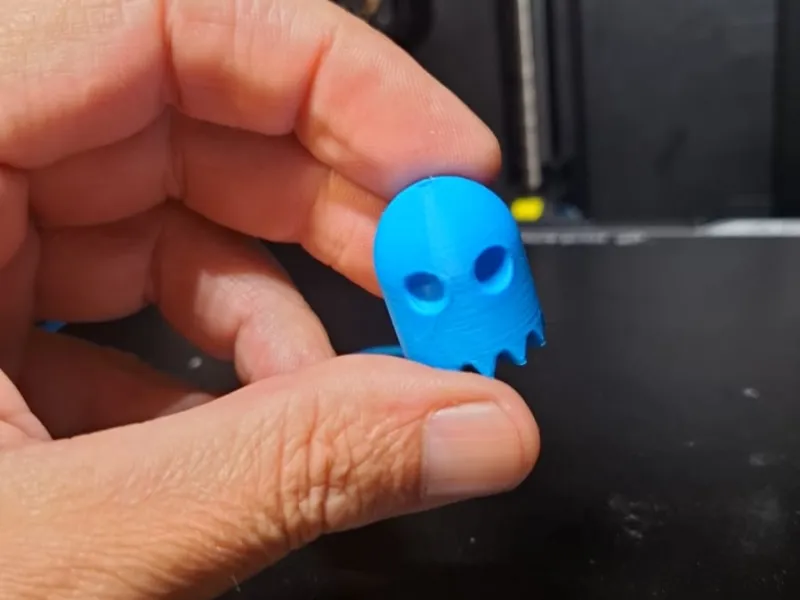 Pacman Ghost Keychain – Cute Tiny Friend