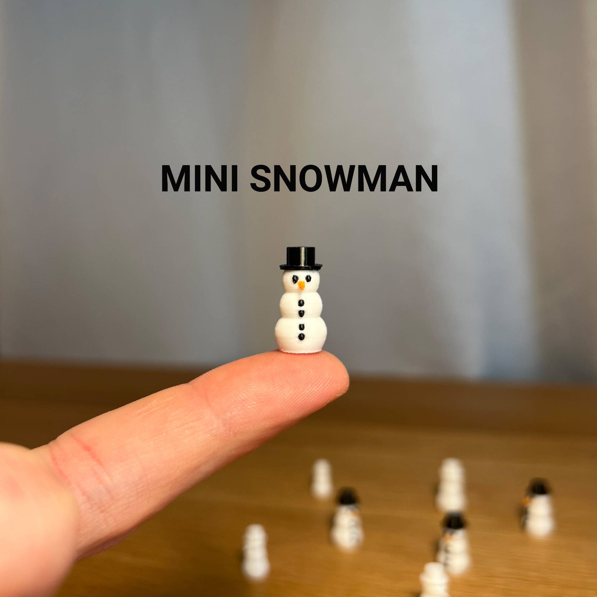 Target Mini Snowman Archivos de impresora 3D | Archivo 3MF | Mini Snowman | Creality Cloud