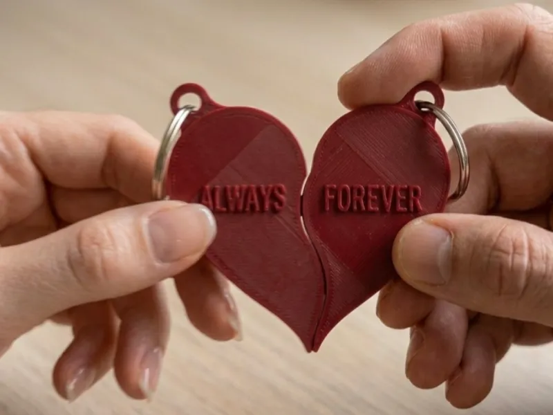Couple Keychain