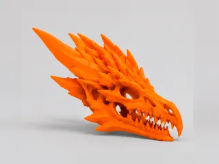 Dragon Skull Fossil | Fantasy