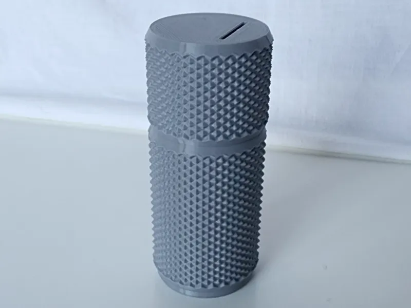 Ribbed Utility Knife Blade Snapper & Disposal Box (V2)