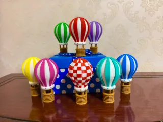 Colorful hot air balloon 多彩热气球
