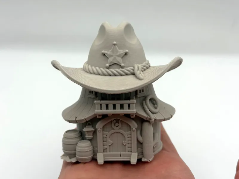 Cowboy Fairy House