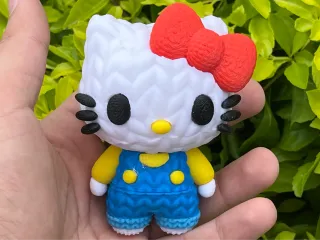 HELLO KITTY TEJIDA