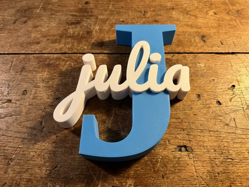 Arte da Parete Nome Julia