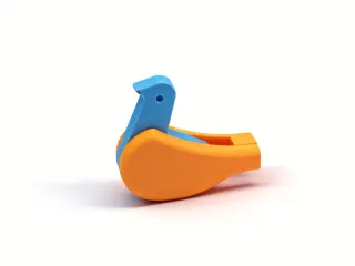 Vintage Toy - Bird-Shaped Whistle