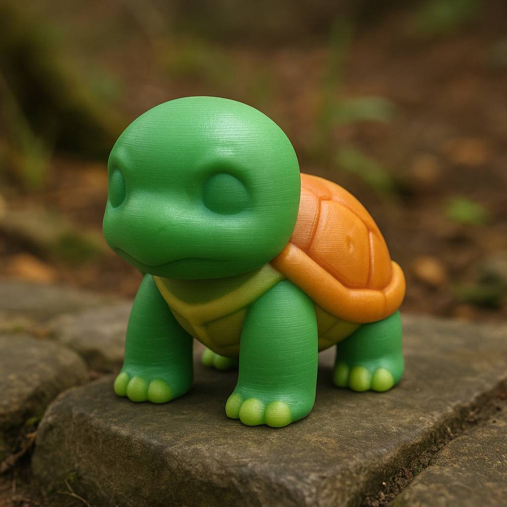 Chibi Turtle Figurine