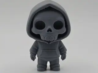 Cute Skeleton with a Hoodie Figurine/Keychain