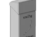 Cigarette case for a cigarette pack-0