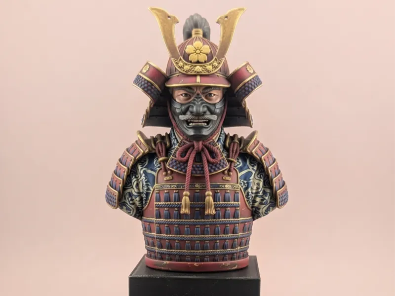 Samurai-Büste