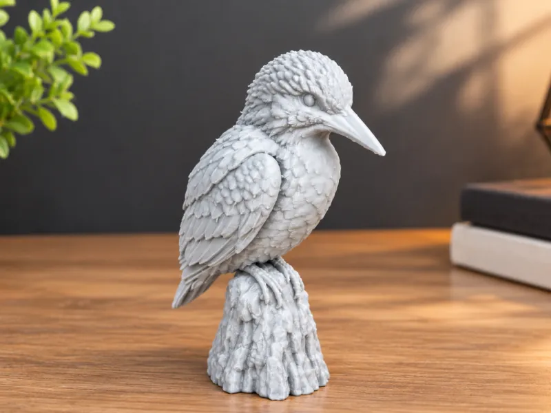 Martin-pêcheur ultra détaillé 🐦