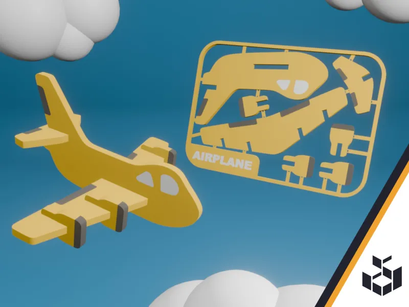 Cute Plane Kit Card | CFS Ready