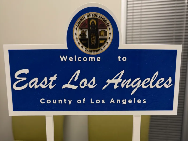 East Las Angeles Sign
