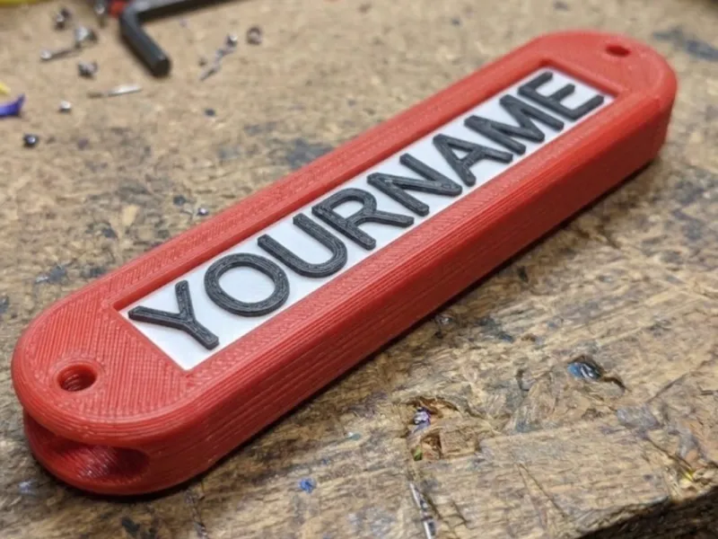 NAME KEYCHAIN