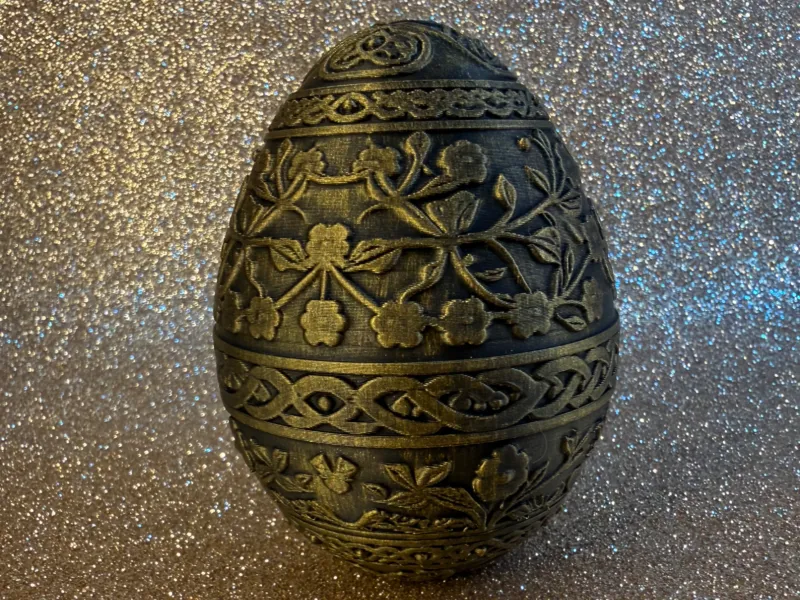 Œuf de Pâques décoré