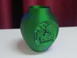 A vase carved with a romantic scene-0