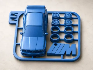 BMW E30 kit card
