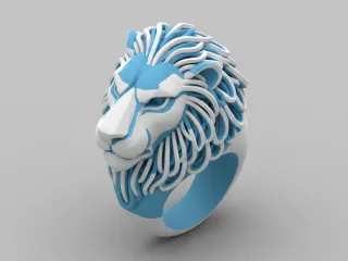 Celestial Mane Lion Ring – Noah0x03