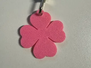 Lucky Four-Leaf Clover Keychain