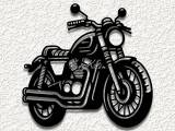 motorcycle bike wall art home decor-0