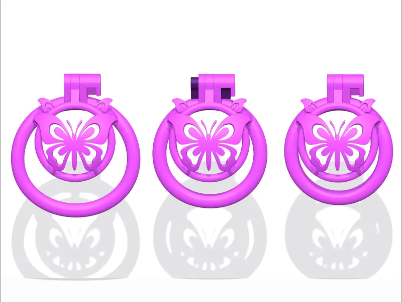 Chastity Cage butterfly