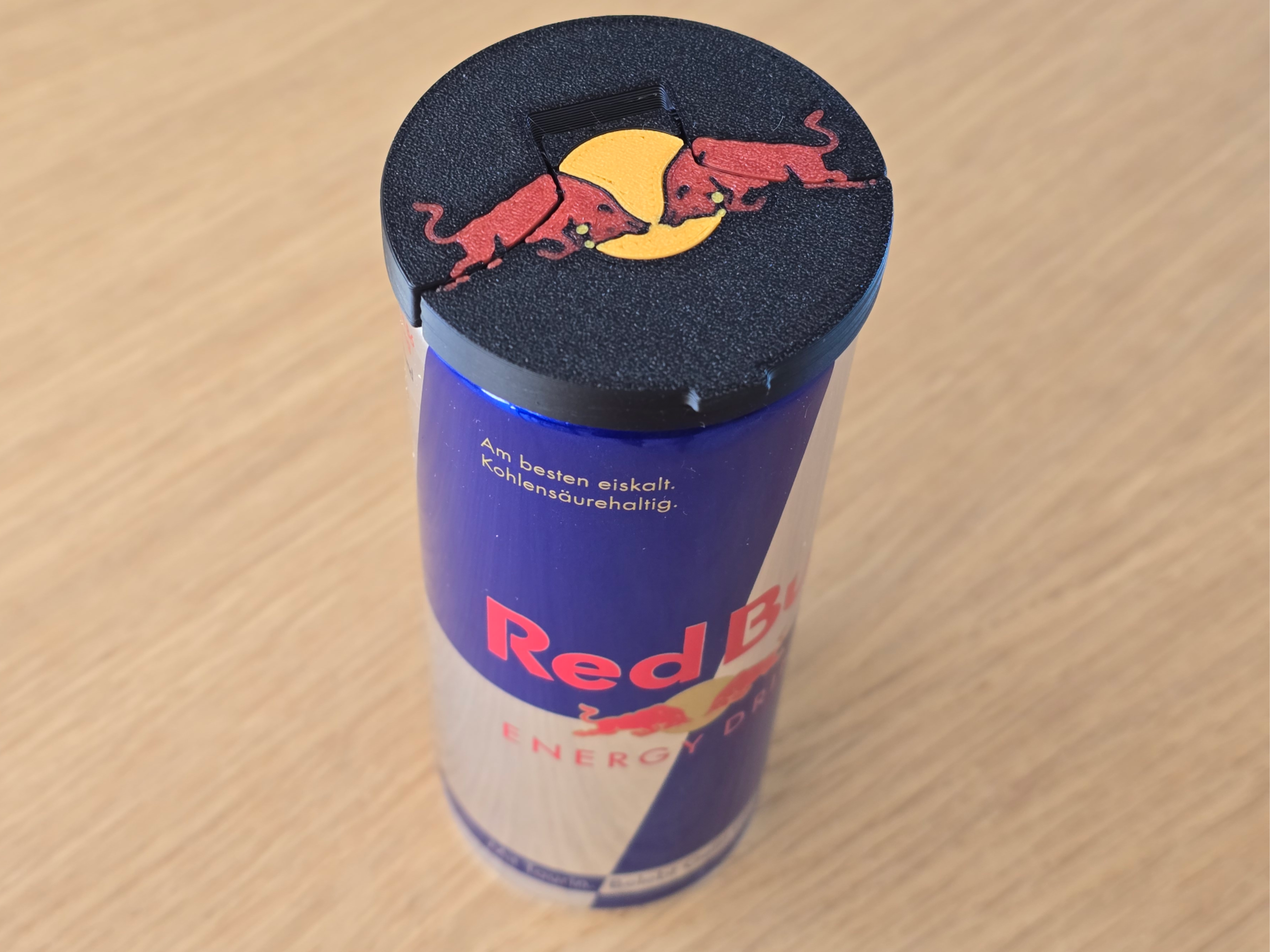 3D Printer Files | 3MF File | Red Bull Energy Dosendeckel 250ml Drink