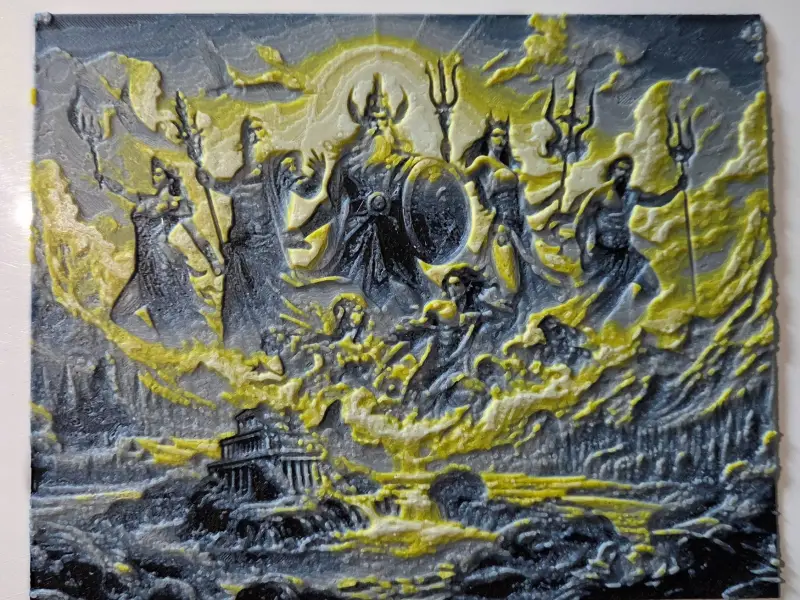 the gods of Olympus hueforge