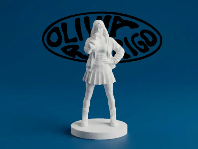 Olivia Rodrigo – Pop Star Inspired Figurine