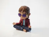 MJ Meditating Figurine Movies TV 3D Printable-0