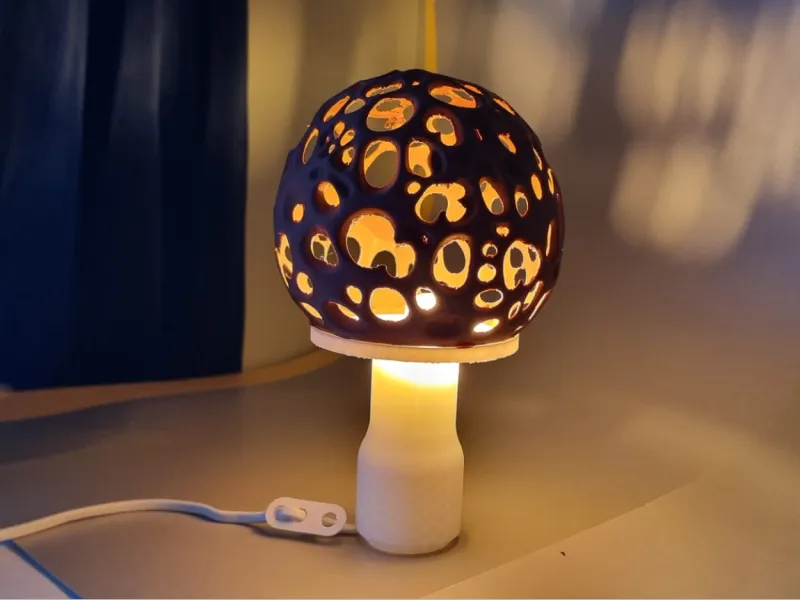 The Morel Glow Snapfit Lamp