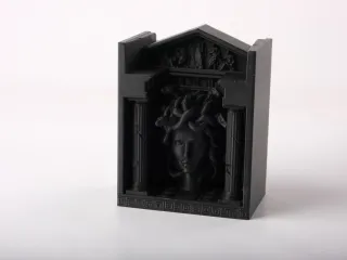 Medusa Temple Book Nook