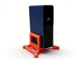 Suporte Vertical Autotravante para Mini PC, Largura Ajustável de 80 mm-0