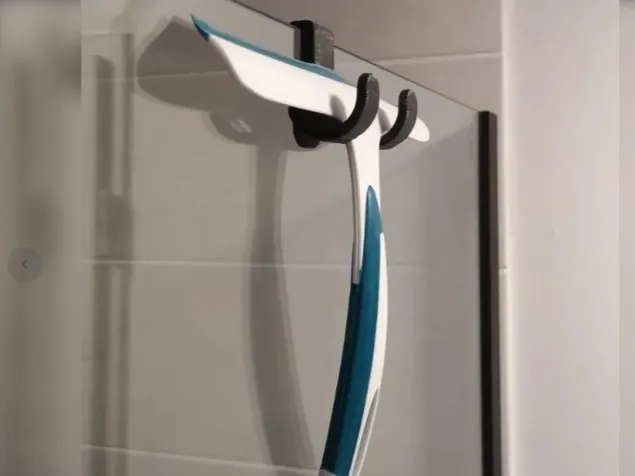 حامل ممسحة الدش