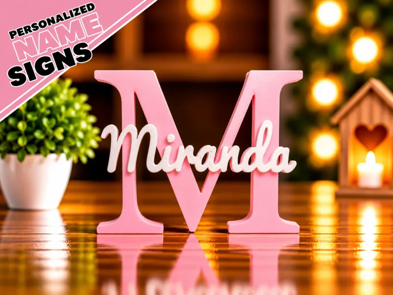 3D-Namensschild - Miranda