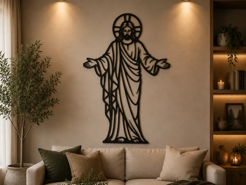 Jesus Christ Blessing 2D Wall Art