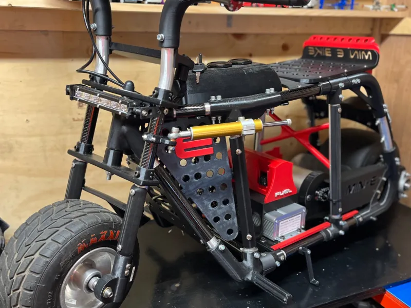 Electric bike frame