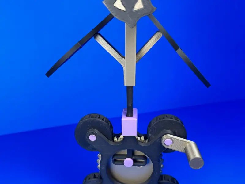 Bat Gears and Scotch Yoke