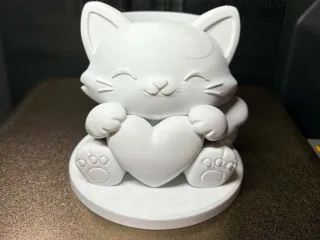 Cute Cat Pencil Holder – Kawaii Desk Organizer