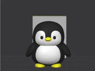 Miniatura Pinguino Multicolor