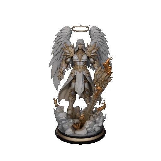 Majestic Angelic with golden
