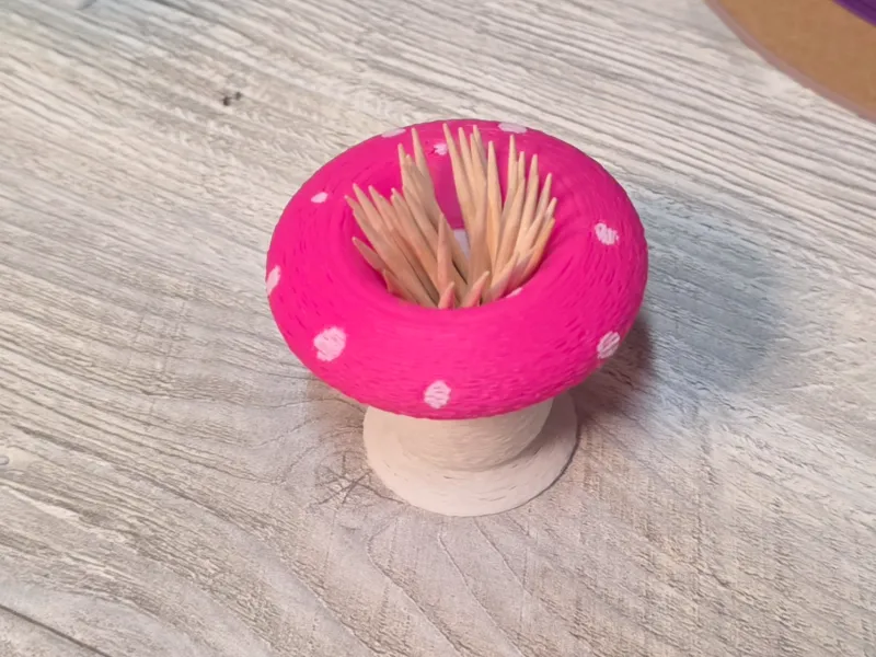Mushroom Toothpick holder