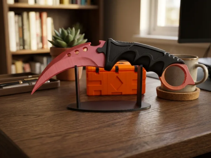 knife stand.