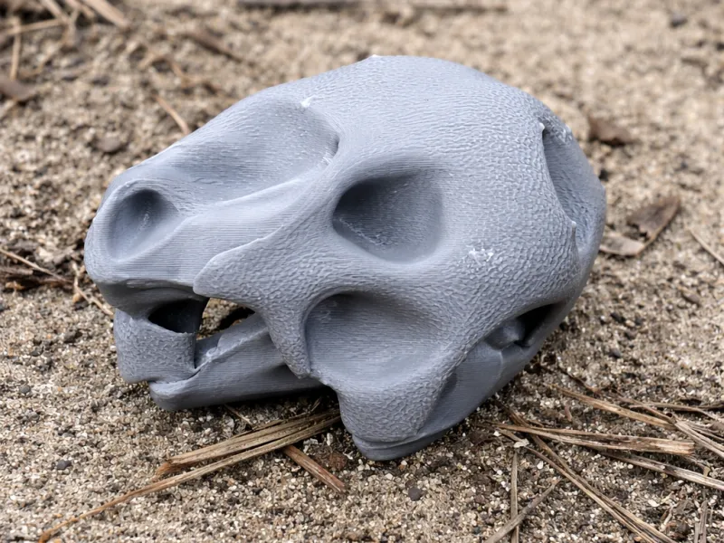Cráneo de tortuga de las Galápagos