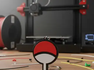 LLAVERO EMBLEMA UCHIHA - 3DLABMEX