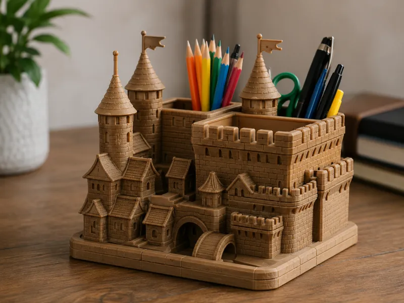 Kasteel bureau-organizer