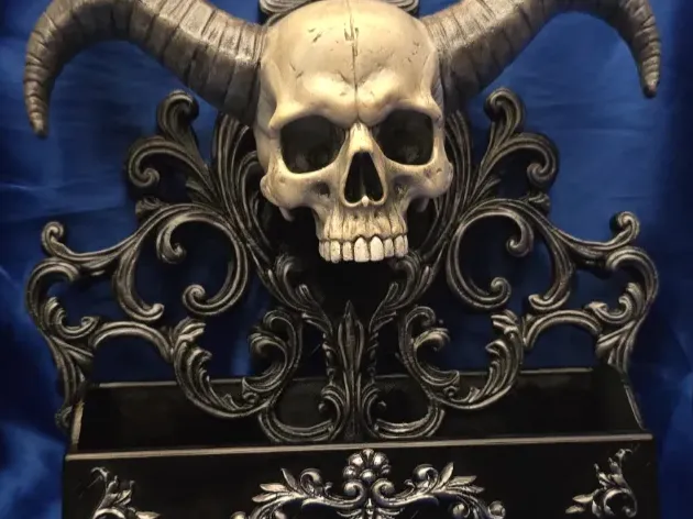 Cuelga llaves skull